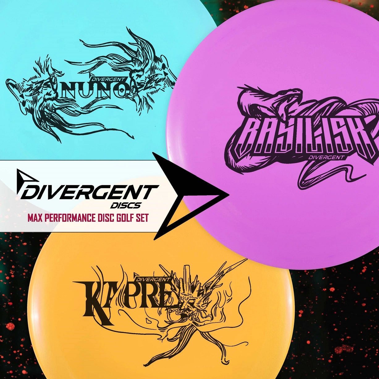 Max Performance Byrjendapakki Divergent Discs