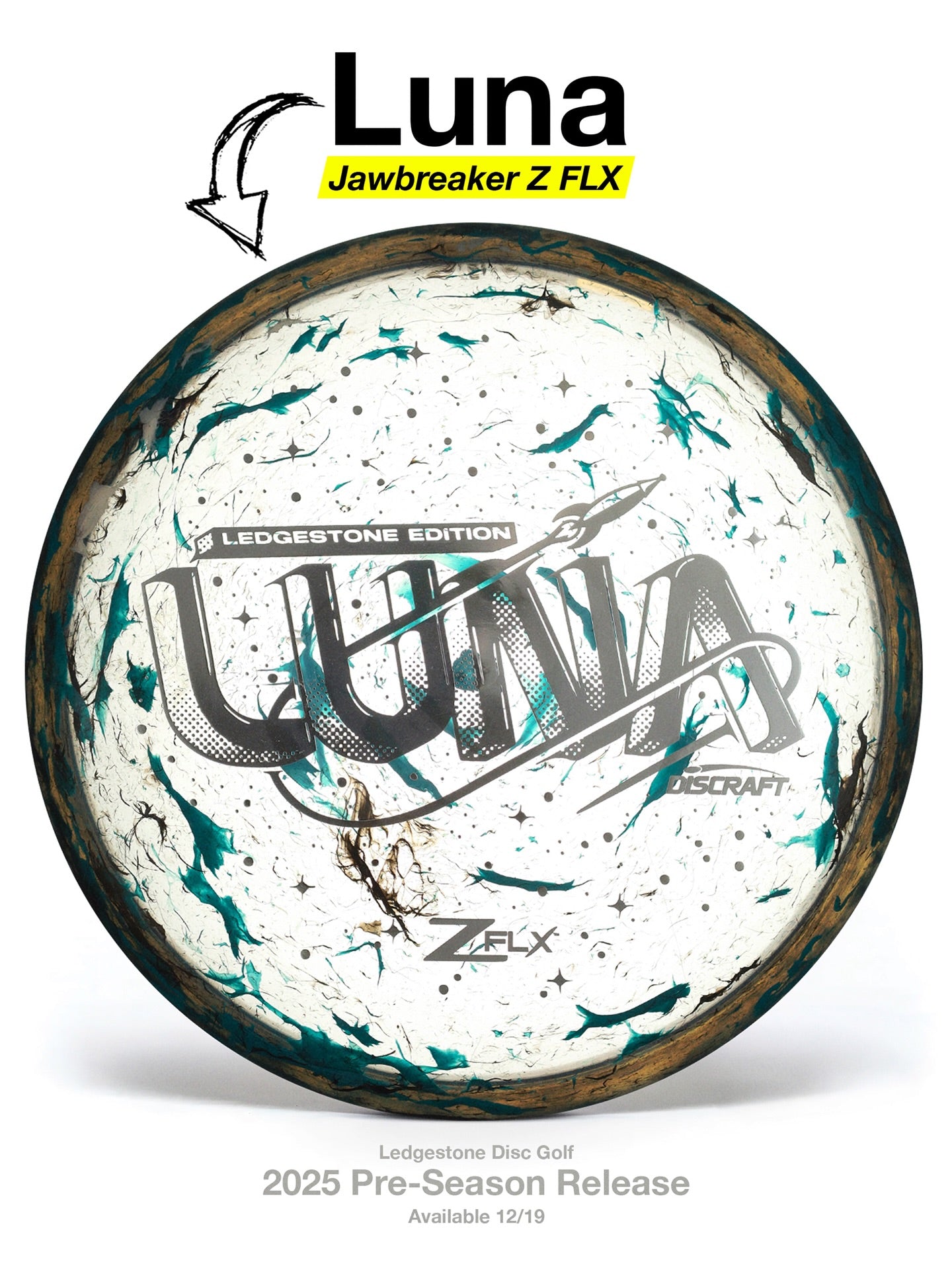 2026 Ledgestone Paul McBeth Jwbr Z Super Flx Luna
