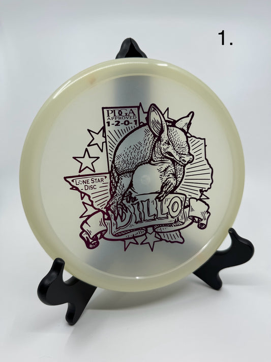 Armadillo (Glow) Artist Stamp