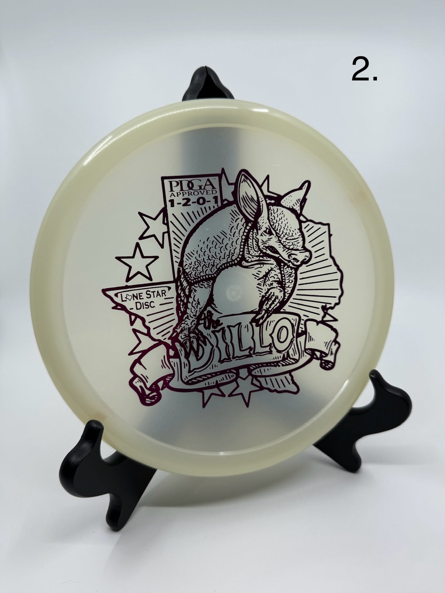 Armadillo (Glow) Artist Stamp