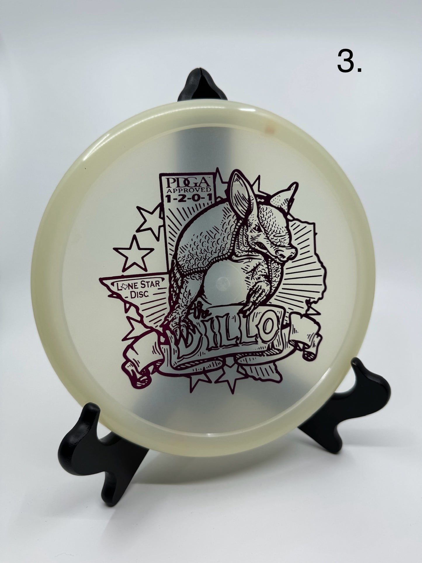 Armadillo (Glow) Artist Stamp