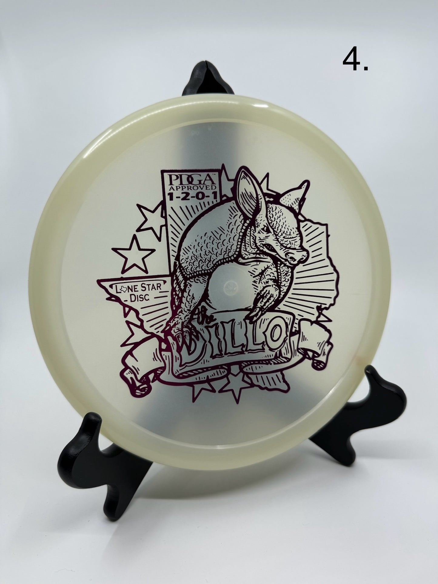 Armadillo (Glow) Artist Stamp