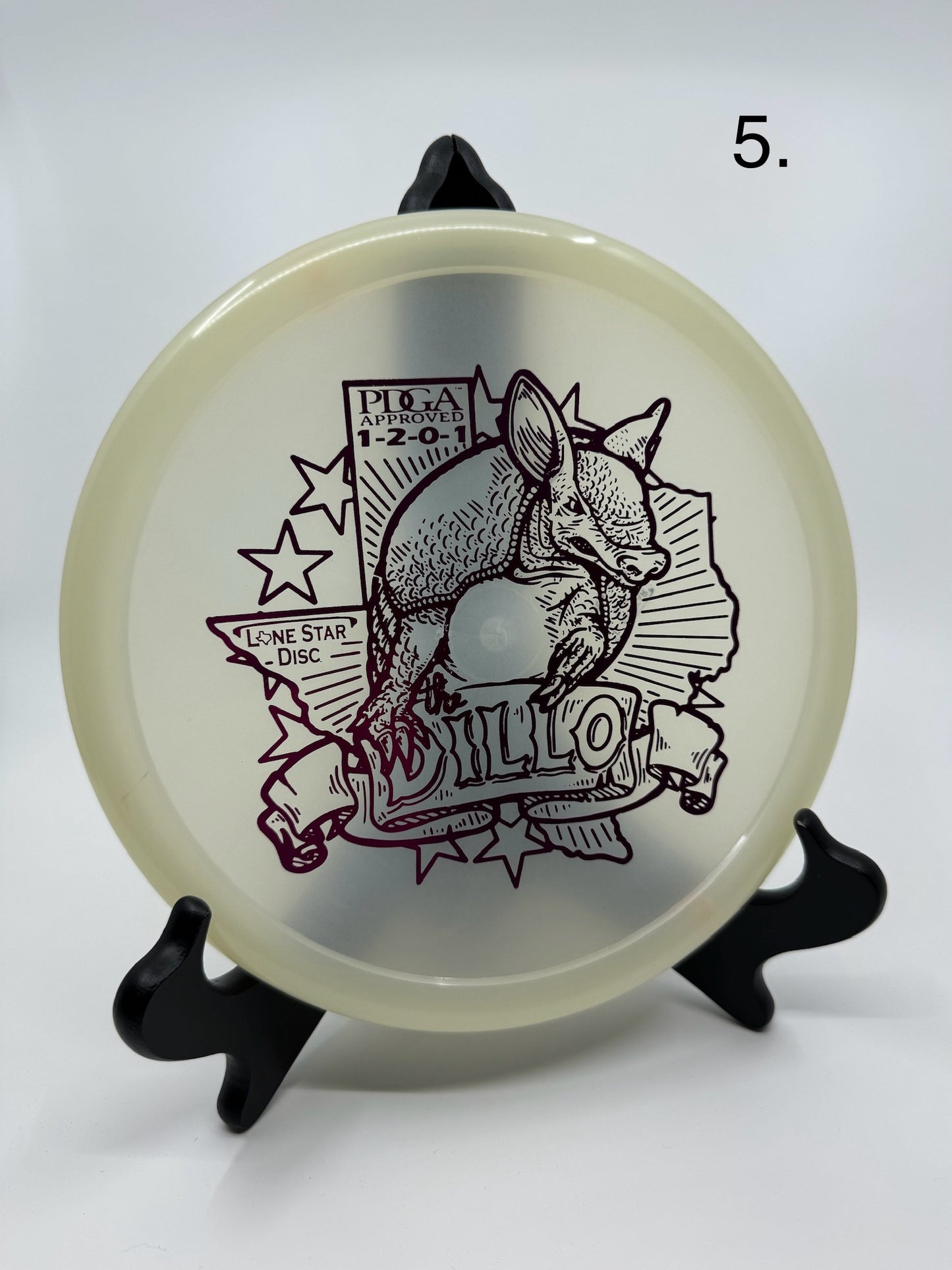 Armadillo (Glow) Artist Stamp