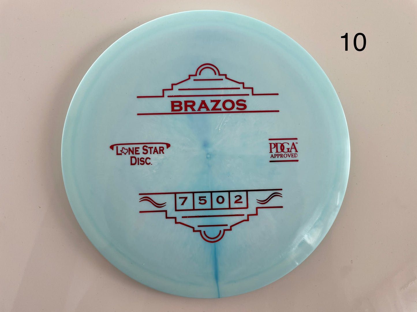 Brazos (Alpha) Stock Stamp