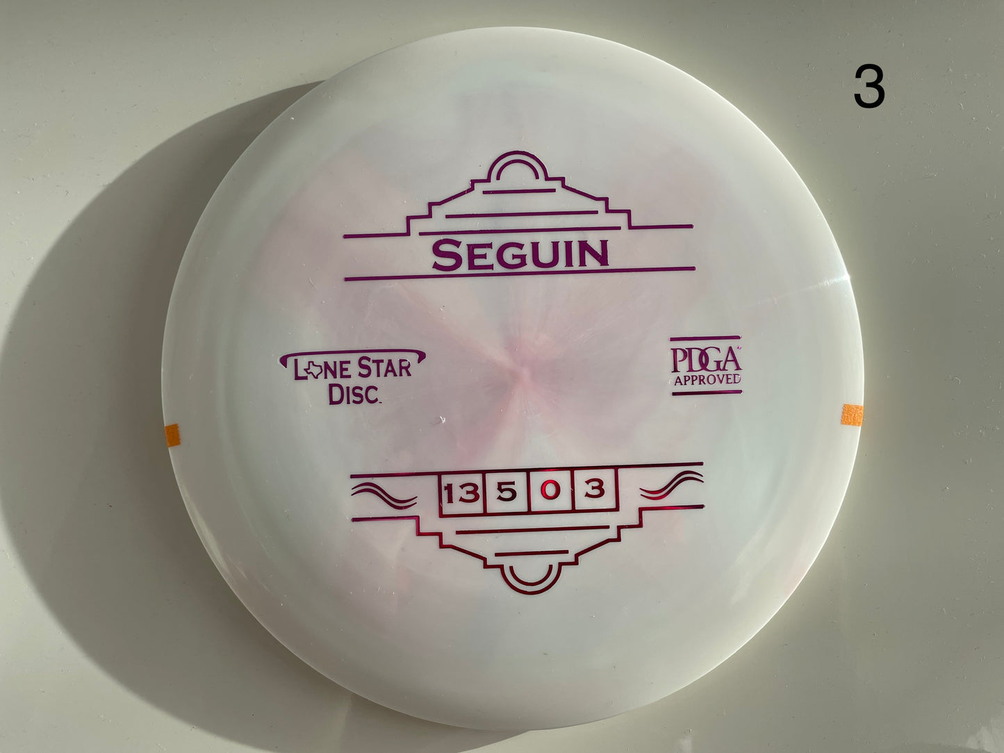 Seguin (Alpha) Stock Stamp