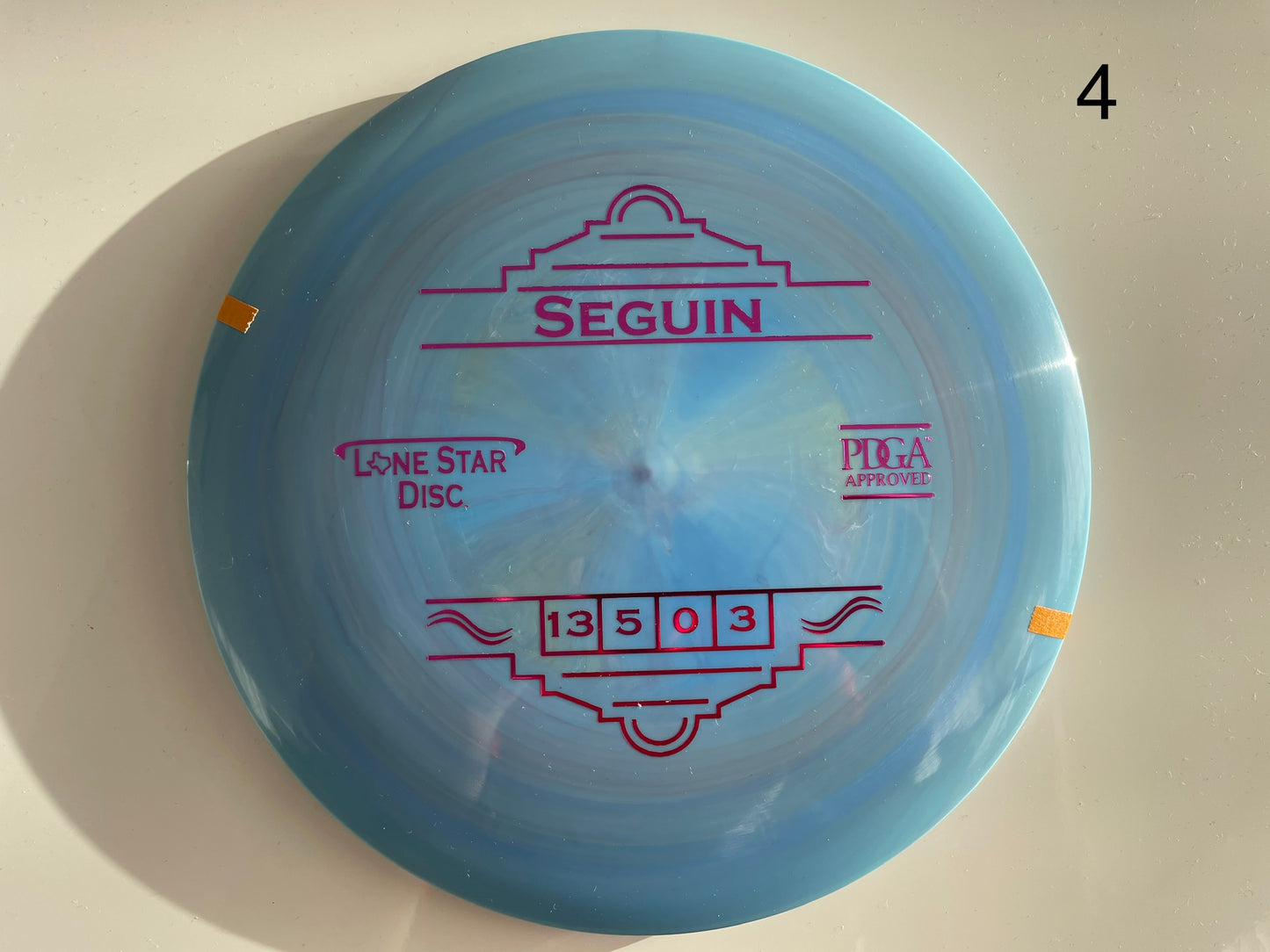 Seguin (Alpha) Stock Stamp