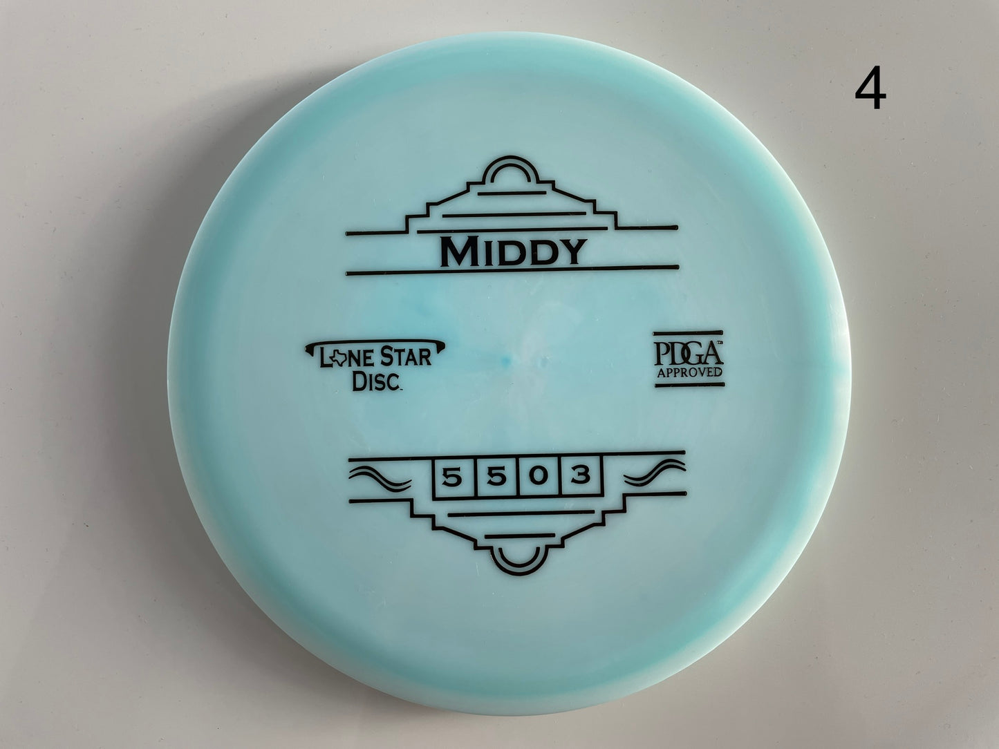 Middy (Alpha) Stock Stamp