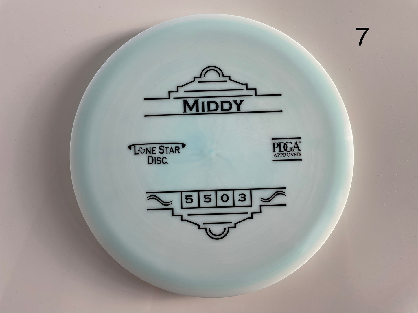 Middy (Alpha) Stock Stamp