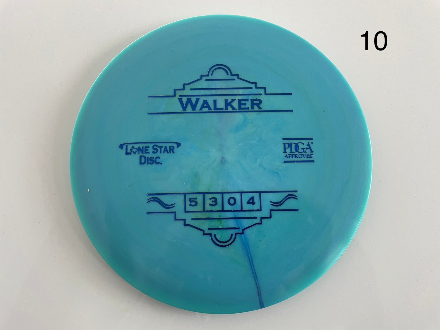 Walker (Alpha) Stock Stamp