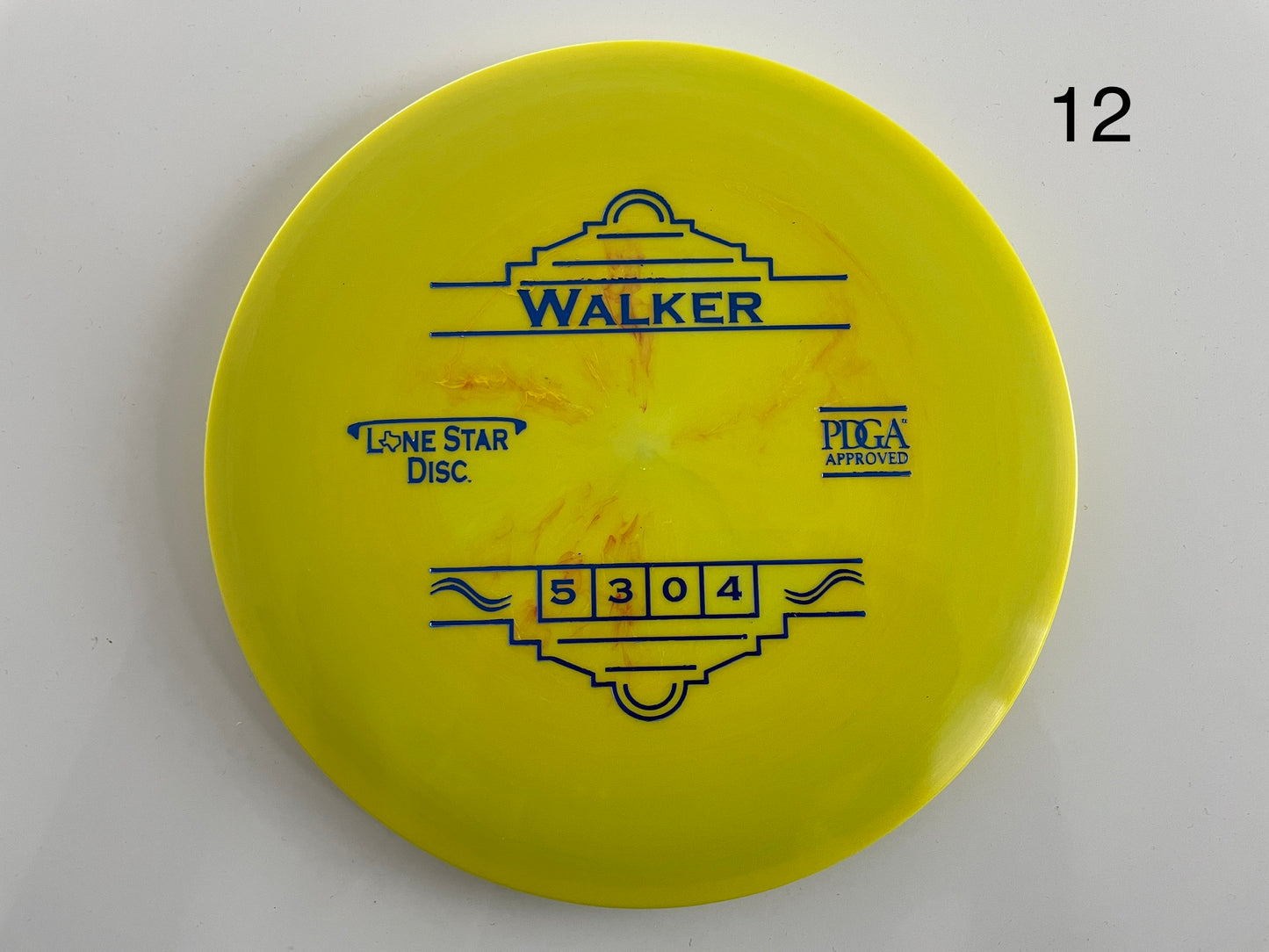 Walker (Alpha) Stock Stamp