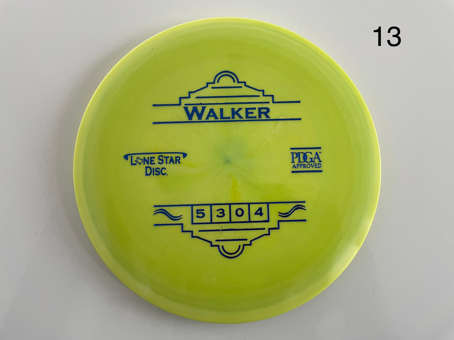 Walker (Alpha) Stock Stamp