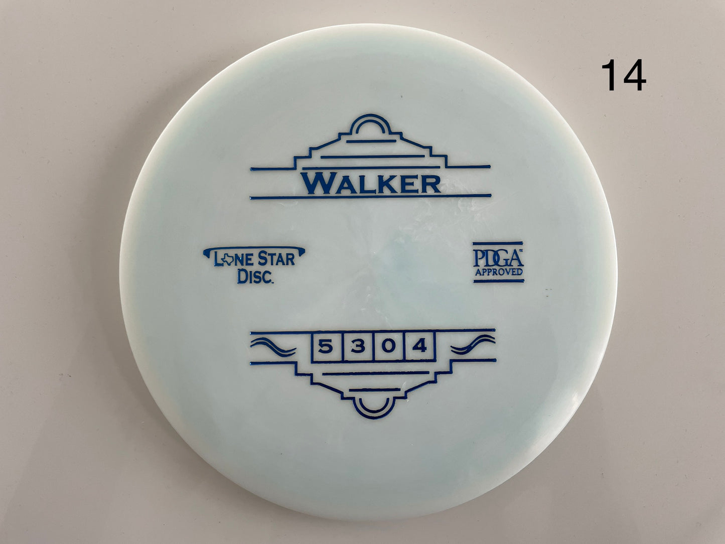 Walker (Alpha) Stock Stamp