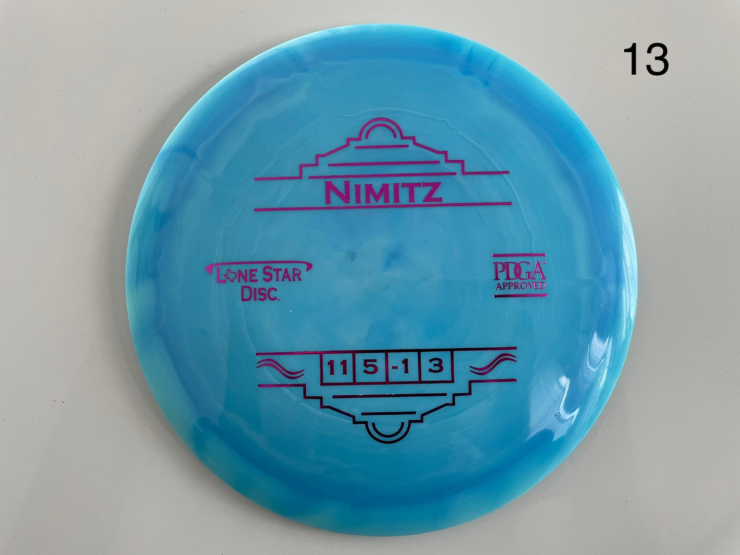 Nimitz (Alpha) Stock Stamp